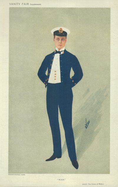 HRH The Prince of Wales by English School