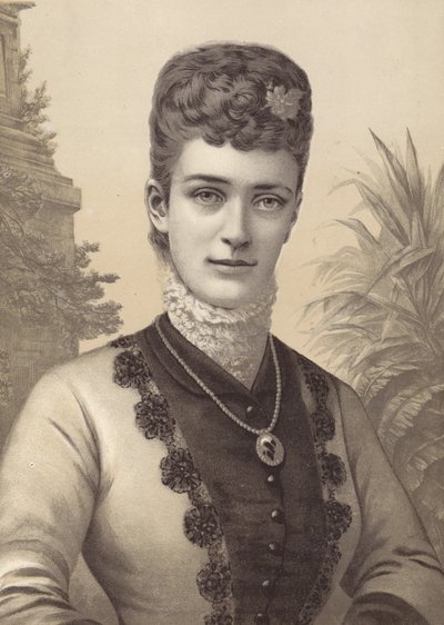HRH The Princess of Wales by English School