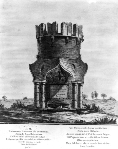 Hackendown Monument, Engraved by J. Basire by English School