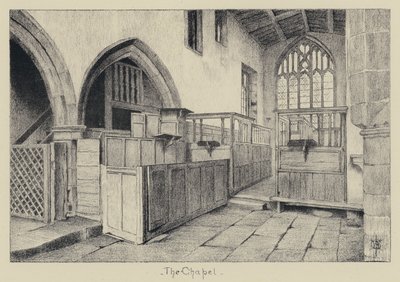 Haddon Hall, The Chapel by English School