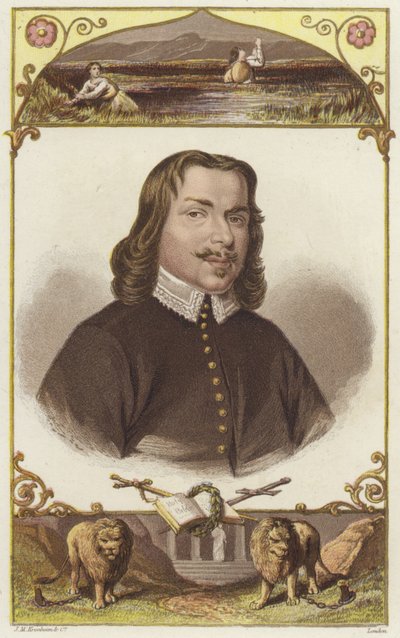 Half-Length Portrait of a Man Wearing 18th-Century Clothing by English School