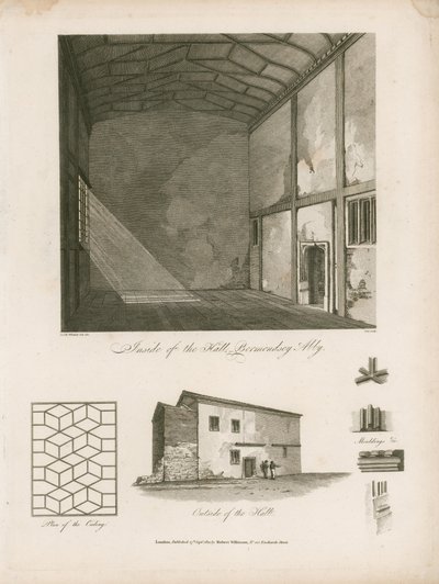 Hall, Bermondsey Abbey by English School