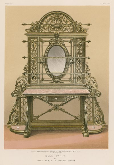 Hall Table by English School