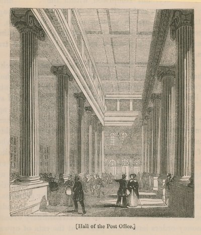 Hall of the Post Office by English School