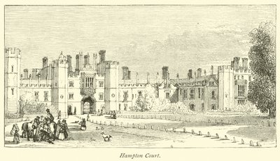 Hampton Court by English School