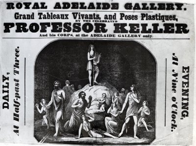 Handbill advertising 