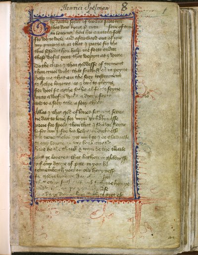 Troilus and Criseyde, by Geoffrey Chaucer by English School