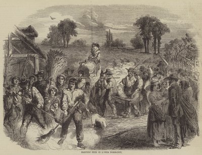 Harvest Fete in Lower Normandy by English School