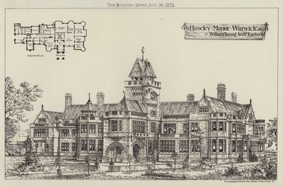 Haseley Manor, Warwick by English School