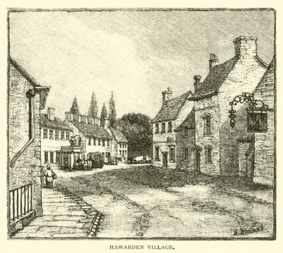 Hawarden Village by English School