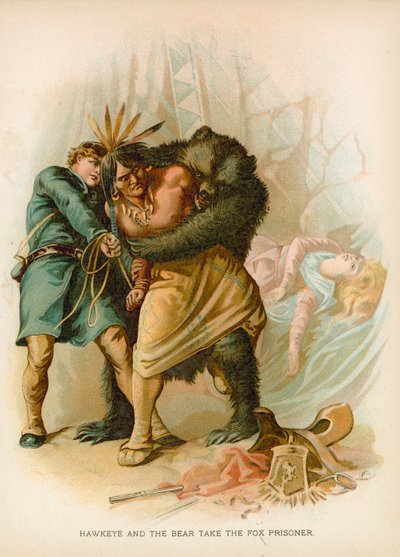 Hawkeye and the Bear Take the Fox Prisoner by English School