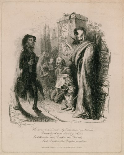 He came into London by Tottenham Court Road; rather by chance than by whim by English School