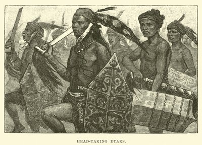 Head-taking Dyaks by English School