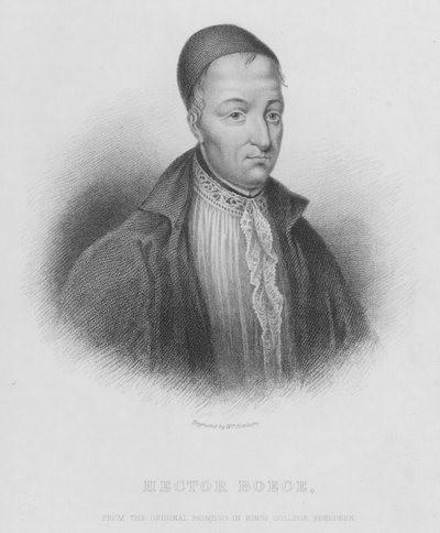 Hector Boece (engraving) by English School