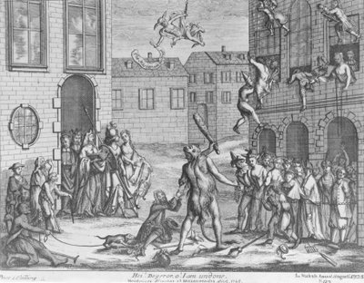 Hei! Degeror O! I am undone! Circa 1724 by English School