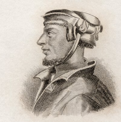 Heinrich Cornelius Agrippa von Nettesheim, 1825 by English School