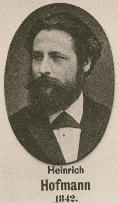 Heinrich Hofmann (engraving) by English School