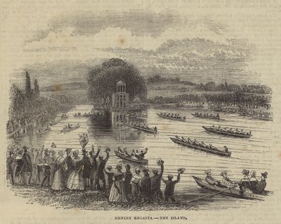 Henley Regatta, the Island by English School