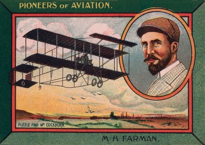 Henri Farman, Anglo-French Aviation Pioneer, Aircraft Designer and Manufacturer by English School