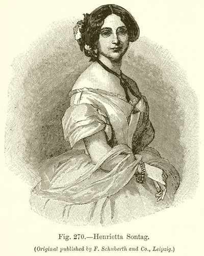 Henrietta Sontag by English School