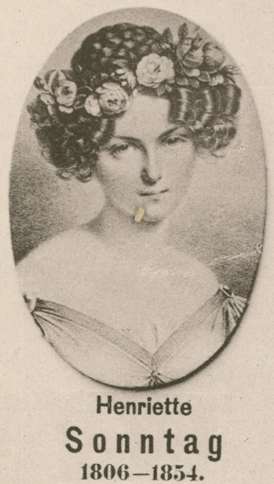 Henriette Sonntag by English School