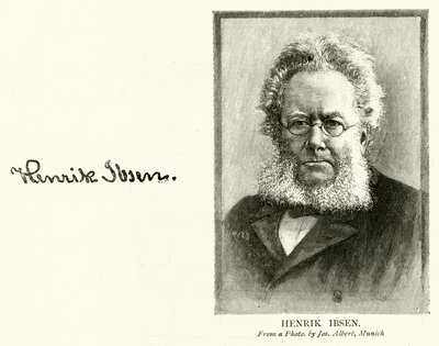 Henrik Ibsen by English School