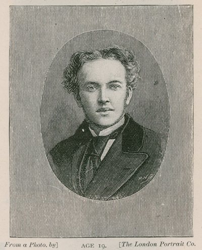 Henry Arthur Jones, playwright, aged 19 by English School