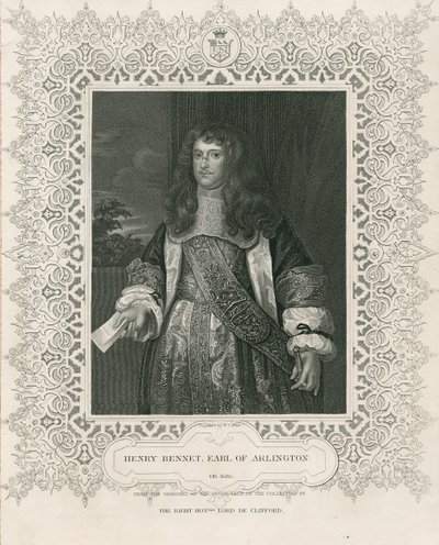 Henry Bennet, 1st Earl of Arlington, from 