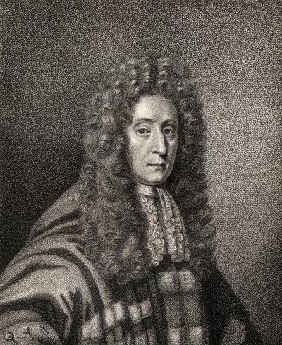 Henry Hare Lord Colerane, engraved by Bocquet, illustration from 