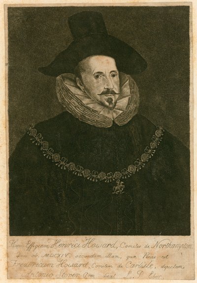 Henry Howard, 1st Earl of Northampton by English School