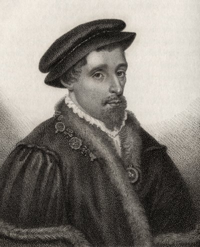 Henry Howard, Earl of Surrey, engraved by Rivers, from 