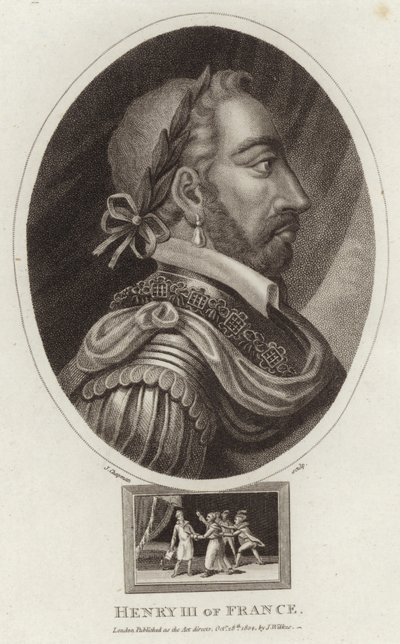 Henry III of France by English School
