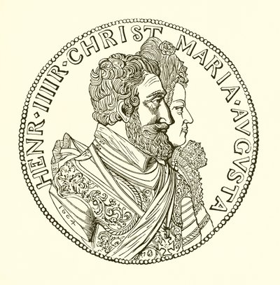 Henry IV of France by English School