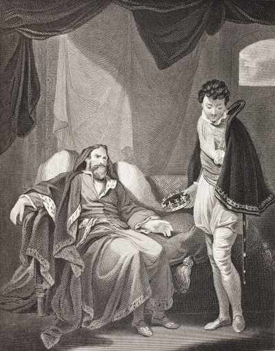 Henry IV Reproving Prince Henry, from 