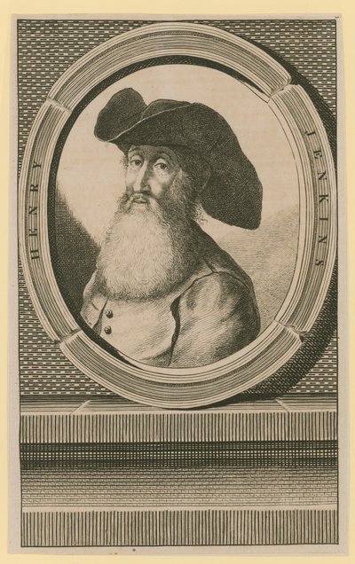Henry Jenkins, said to have been 169 years old when he died in December 1670 by English School