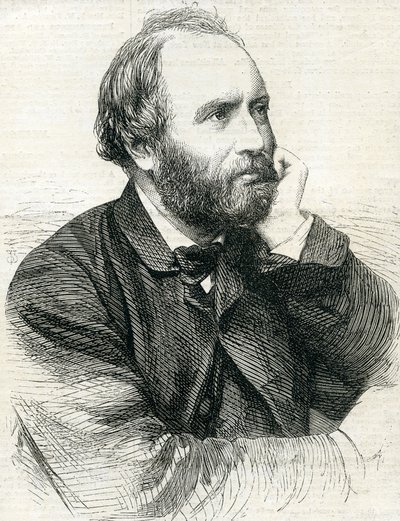 Henry Le Jeune A.R.A. from the Illustrated London News 25th July, 1863 by English School