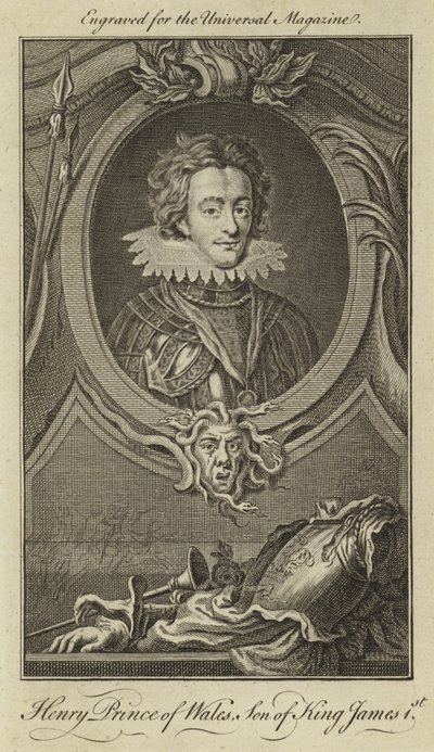 Henry, Prince of Wales, son of King James I by English School