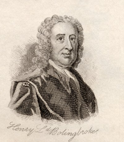 Henry St. John, 1st Viscount Bolingbroke by English School