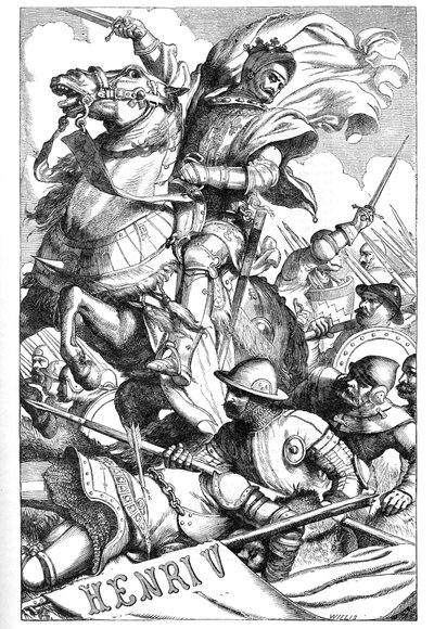 Henry V - The Chronicle History of Henry the Fifth - Illustration in 