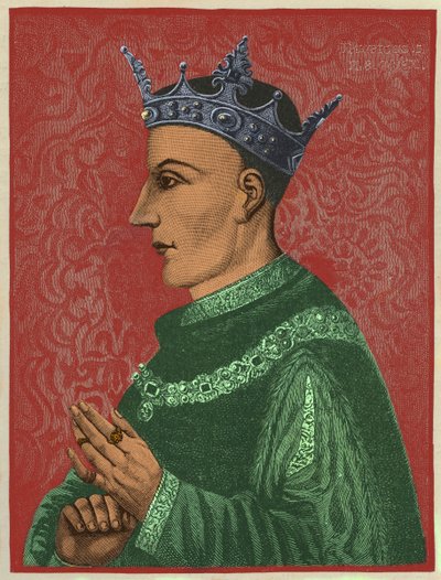 Henry V, King of England, Illustration from 