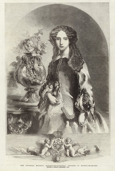 Her Imperial Majesty, Marie-Alexandrowna by English School