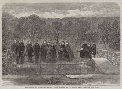 Her Majesty the Queen planting the "Prince Consort