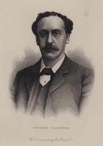 Herbert Gladstone, British Politician by English School
