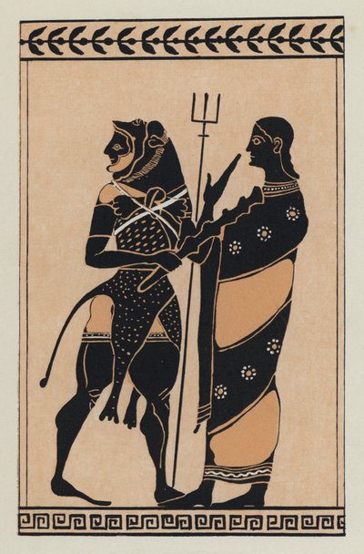 Hercules and Poseidon by English School