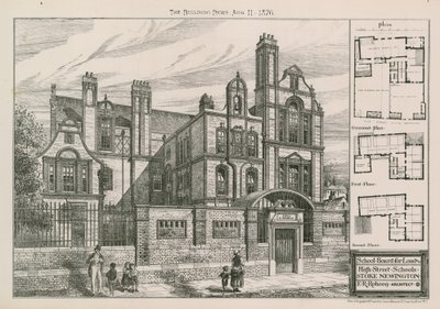 High Street Schools, Stoke Newington by English School