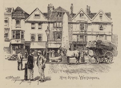 High Street, Whitechapel by English School