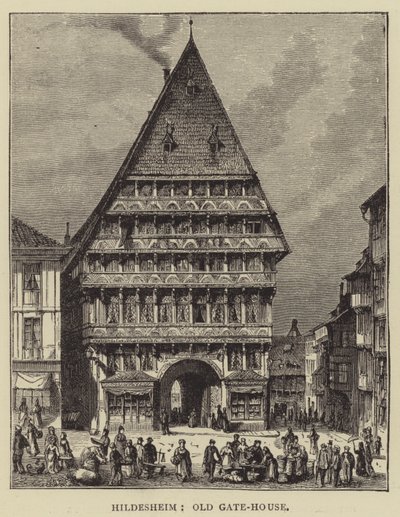 Hildesheim, Old Gate-House by English School