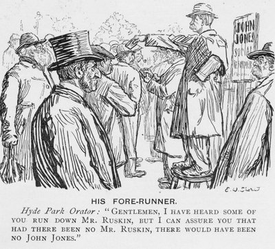 His Fore-Runner, illustration from The King, May 25th 1901 by English School