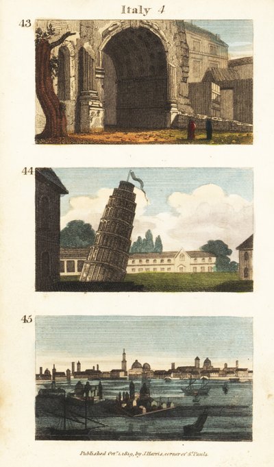 Historical Views of Italy by English School