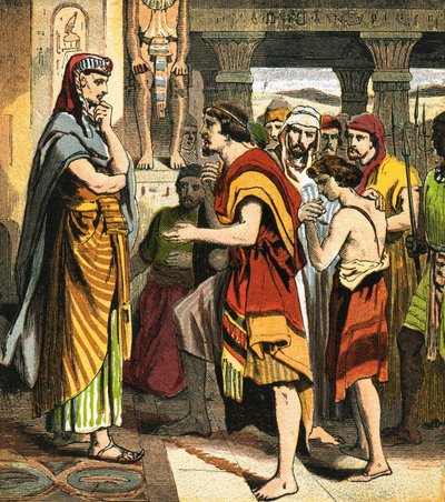 History of Joseph by English School
